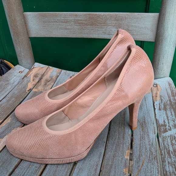 Accessoire Diffusion Nude Leather Heels 9/39 - Picture 2 of 6